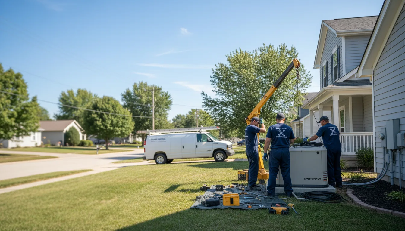 Generator Installation in Wister, OK near me